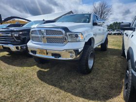 2018, Ram, 1500 Diesel, Laramie, 6″ lift, 37″ tires.